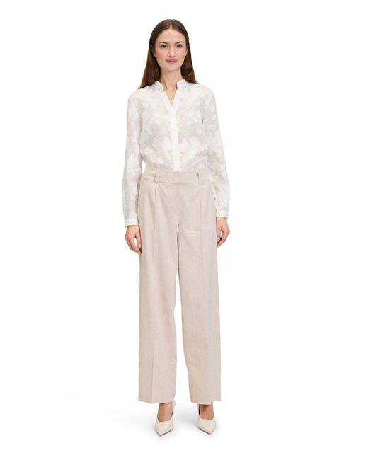 BETTY&CO Natural & Betty & Co Anzughose mit weitem Bein Form