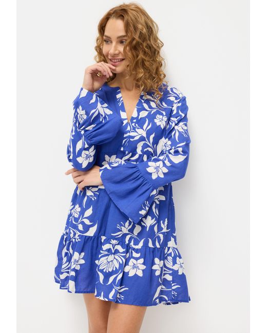 Lascana Blue Longbluse