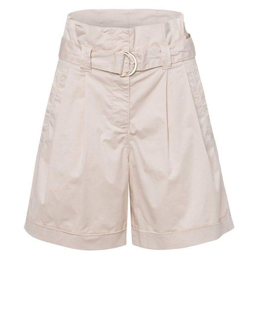 MARC AUREL White Shorts light taupe