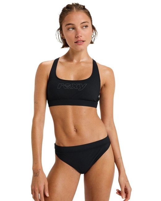 Roxy Black Hose Active Bikini Sd