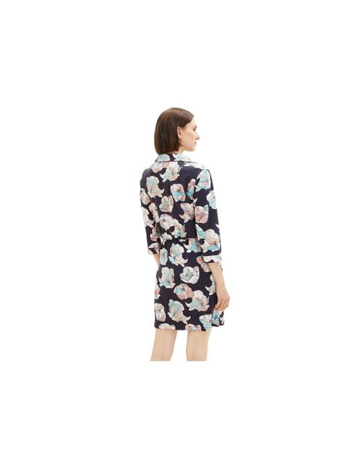 Tom Tailor Blue Minikleid keine Angabe regular fit (1-tlg)