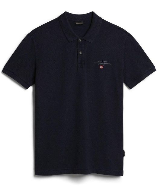 Napapijri Poloshirt Elbas Ss 4 in Blue für Herren