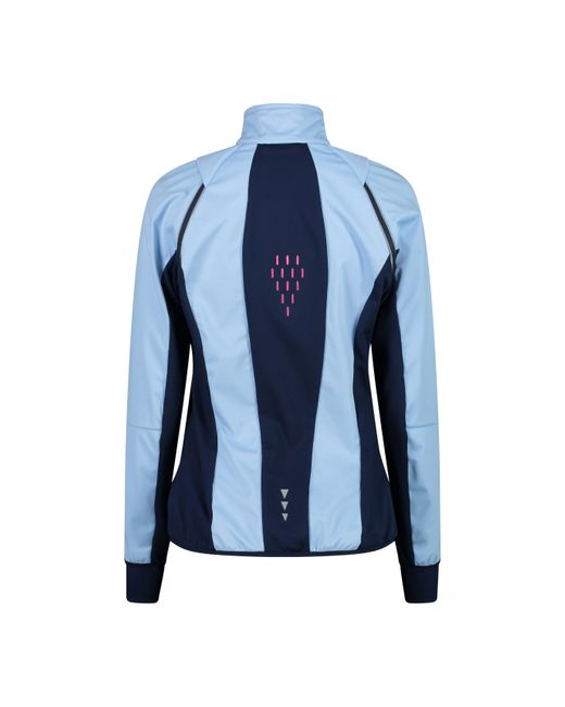 CMP Blue Softshelljacke Jacke WOMAN JACKET WITH DETACHABLE SLEEVES 30A2276