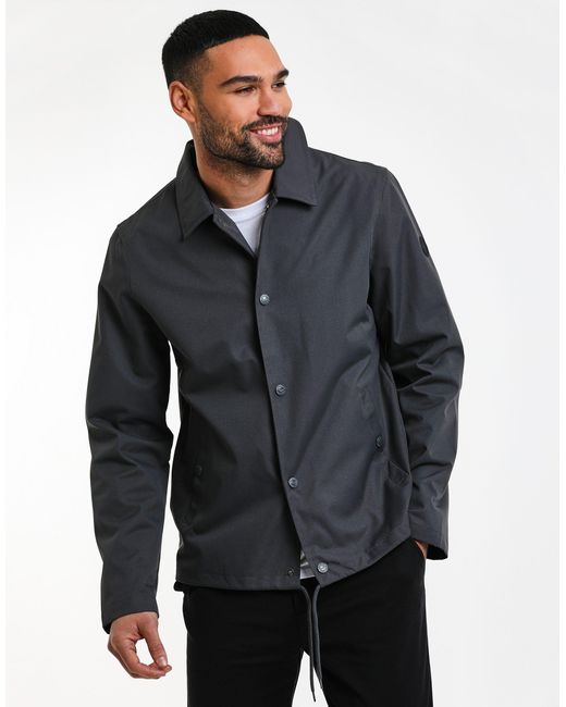 Threadbare Hemdjacke THBEastside in Gray für Herren