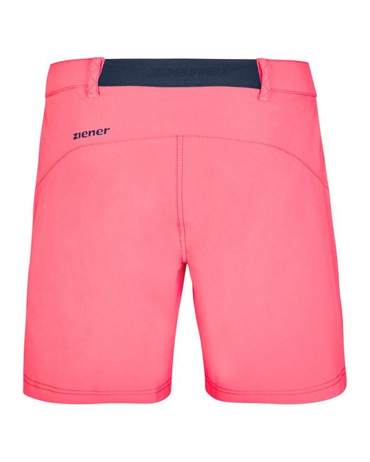 Ziener Pink W Nugla Shorts