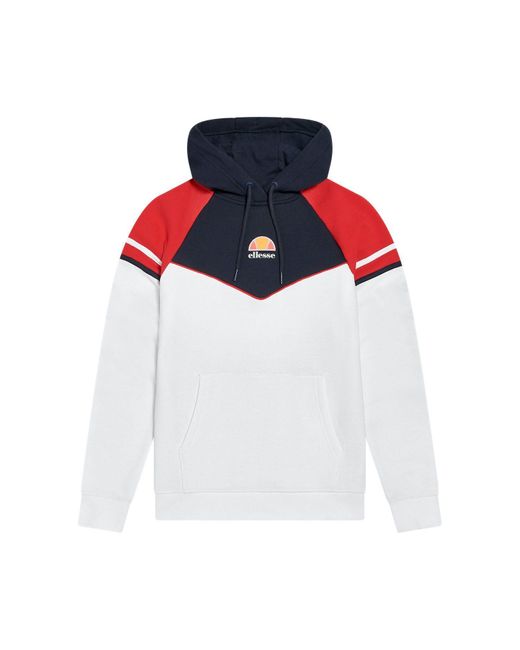 Ellesse White Hoodie