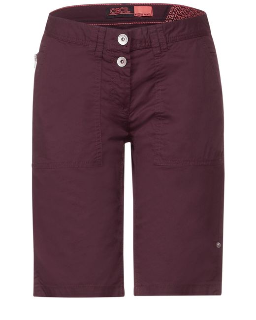 Cecil Purple Shorts