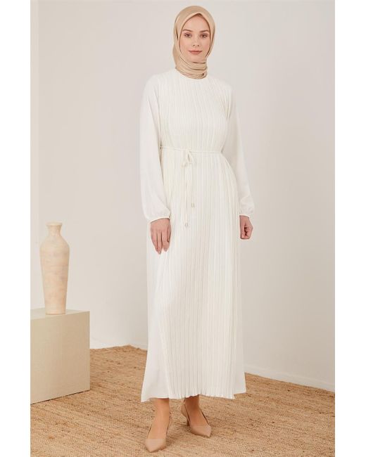 Armine Natural Maxikleid Armine Unterkleid Lang, Langlebige Qualität Kleid Shapewear Dame