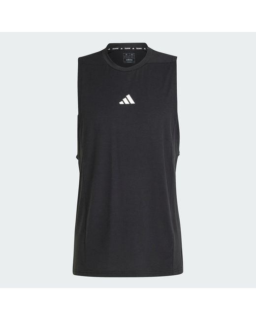 Adidas DESIGNED FOR TRAINING WORKOUT TANKTOP in Black für Herren