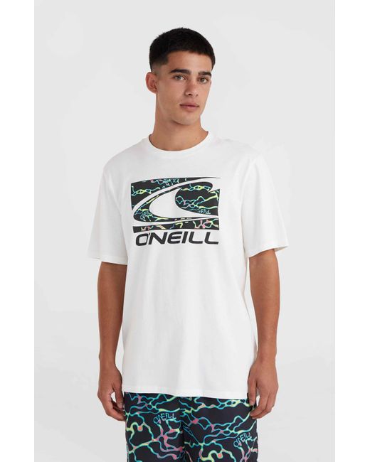 O'neill Sportswear ' - JACK WAVE T-SHIRT mti Rundhalsausschnitt in White für Herren