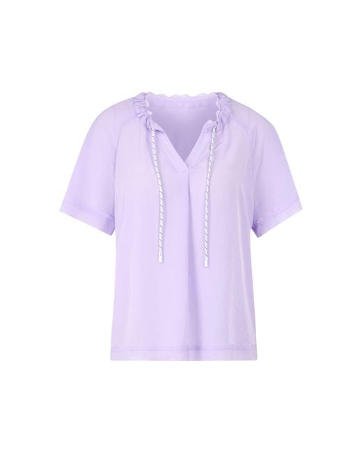 Marc Cain Purple Hemdbluse
