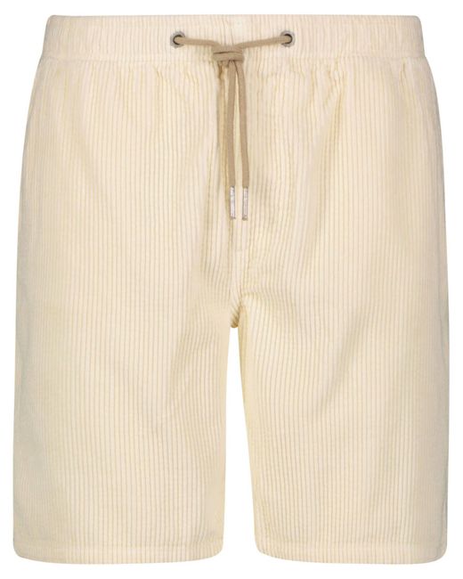 Pepe Jeans Shorts aus Baumwollcord (1-tlg) in Natural für Herren