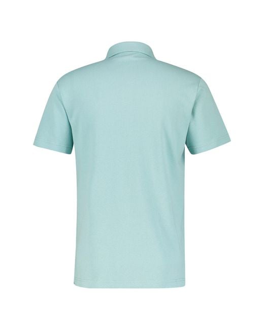 Lerros Poloshirt in sportiver Waffelpiquéqualität in Blue für Herren