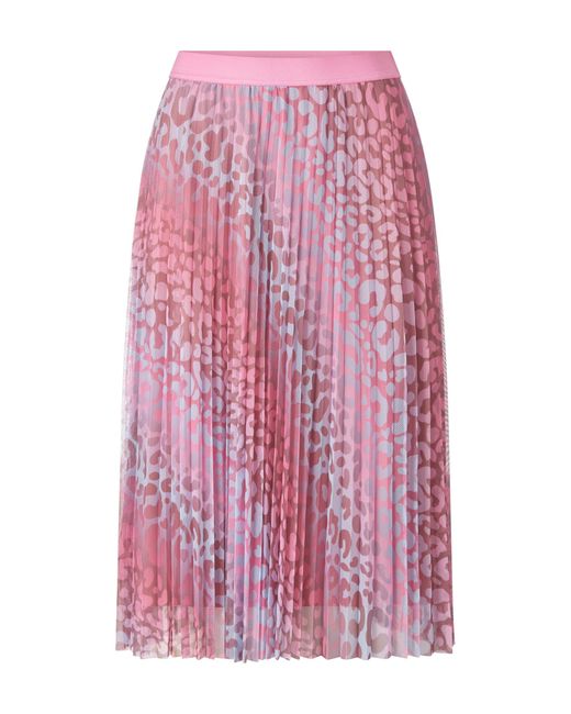 Rich & Royal Pink A-Linien-Rock printed tulle skirt