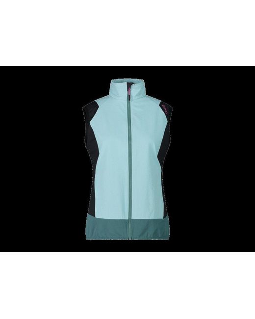 CMP Blue Funktionsjacke WOMAN JACKET HYBRID WITH DETACHABLE SLEEVES