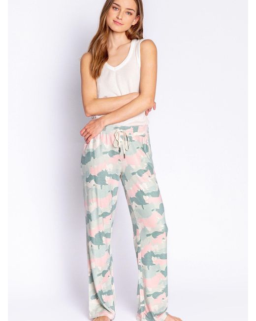 Pj Salvage Gray Pyjamahose Country Camo