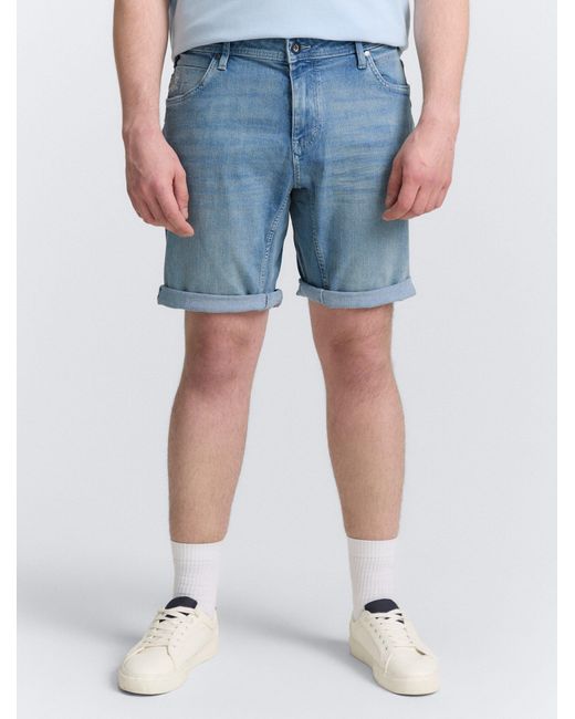 Tom Tailor Jeansshorts TTPLUS Regular Fit Shorts in Blue für Herren
