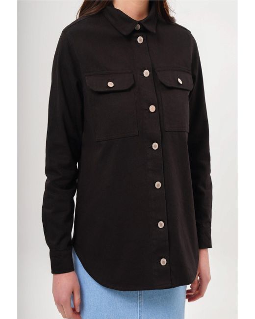 FRESHLIONS Black Outdoorjacke Lidia im klassischen Design