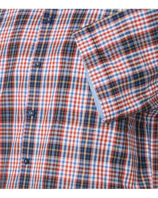 Redmond Kurzarmhemd 251450990 in Blue für Herren