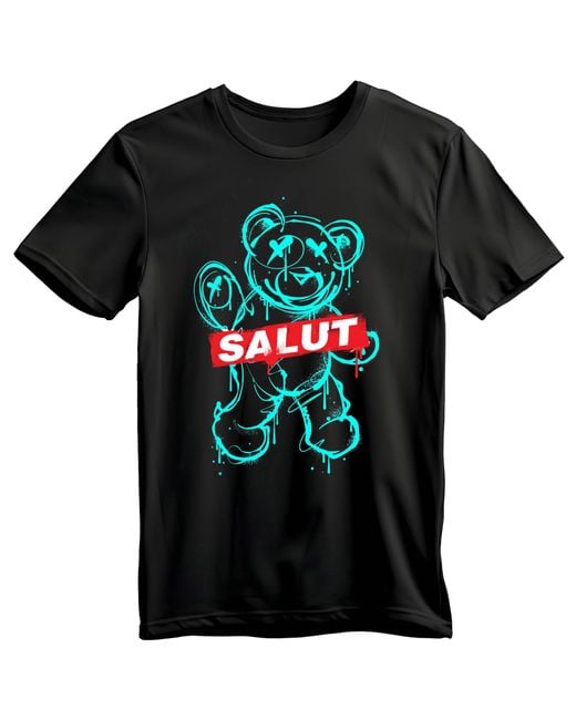 Banco T-Shirt Sommershirt Kurzarm Streetwear Lifestyle Vielzahl von Farben erhältlich in Black für Herren