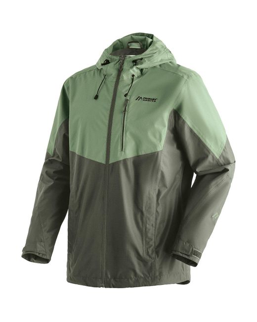 Maier Sports 3-in-1- Funktionsjacke Schlufterkopf M in Green für Herren