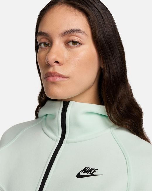 Nike Green Hoodie Sportswear Tech Fleece Jacket