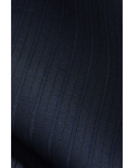 Next Sakko Gestreifte Anzug-Hemdjacke (1-tlg) in Blue für Herren
