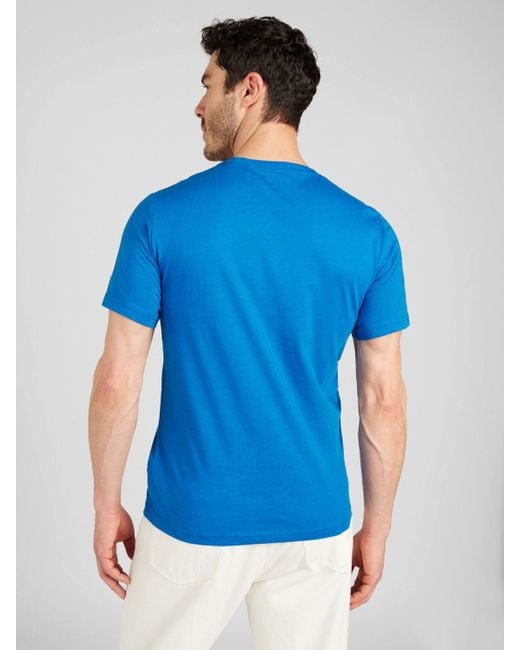Mustang T-Shirt Alex C (1-tlg) in Blue für Herren