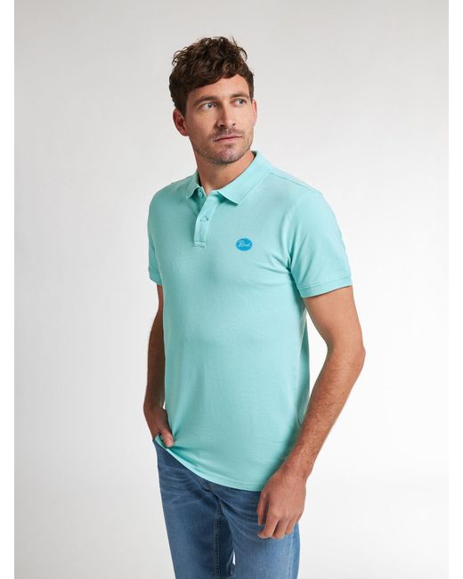 Petrol Industries Klassisches Poloshirt in Blue für Herren
