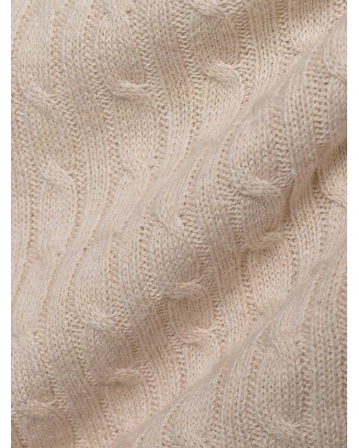 Franco Callegari White Strickpullover