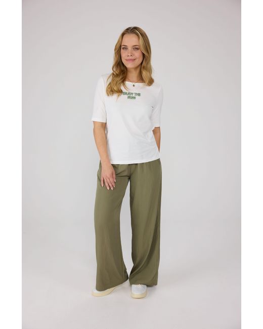 LIEBLINGSSTÜCK Green Stoffhose LS-054 mit Leistentaschen