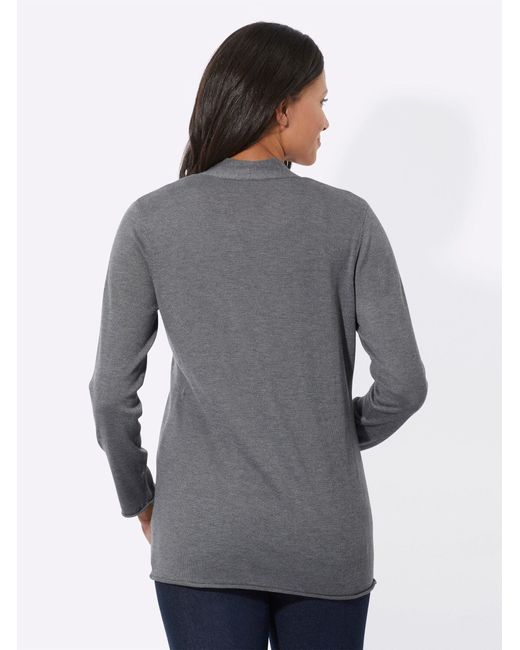 Sieh an! Gray Strickjacke