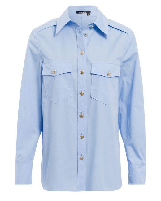 MARC AUREL Hemdbluse Blusen light blue