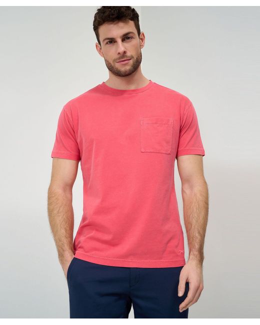 Brax T-Shirt in Pink für Herren