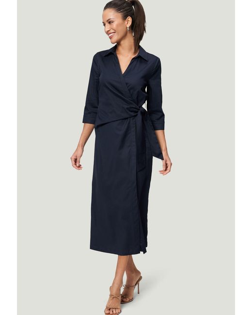Zero Blue Wickelkleid