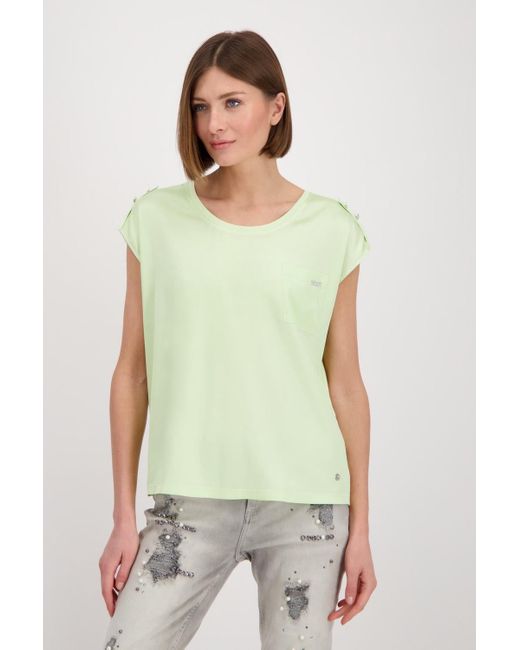 Monari Green T-Shirt Bluse