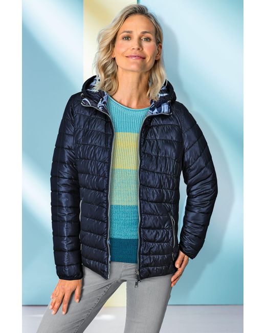 BARBARA LEBEK Blue Steppjacke