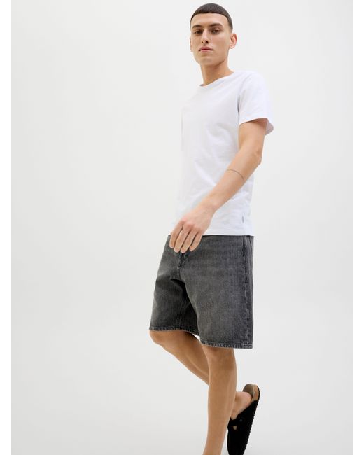 Jack & Jones Relaxshorts JJITONY JJORIGINAL SHORTS SBD 210 SN im Five-Pocket Style in Gray für Herren