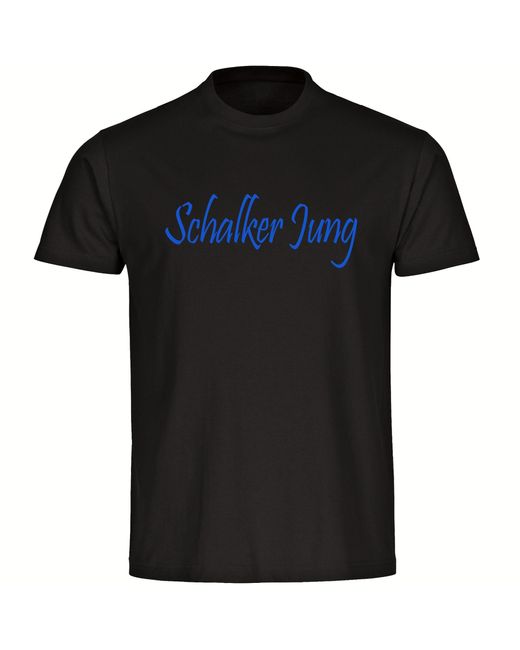 multifanshop T-Shirt Schalke in Black für Herren