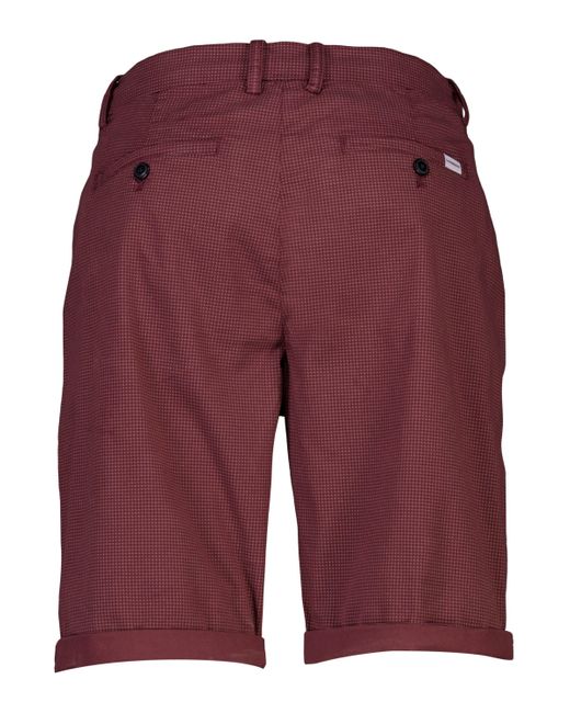Lindbergh Chinoshorts Chino-Shorts in Red für Herren