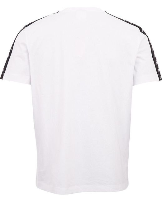 Kappa T- Basic Shirt in White für Herren