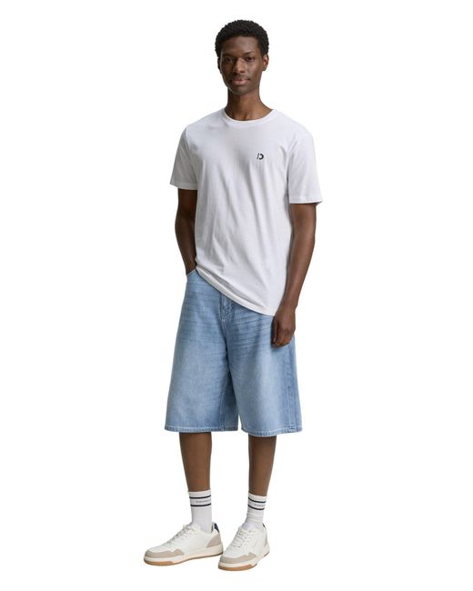 Tom Tailor Bermudas TTBAGGY shorts in Blue für Herren