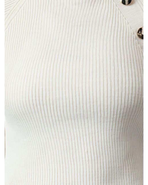 Trendyol White Strickpullover (1-tlg) Plain/ohne Details