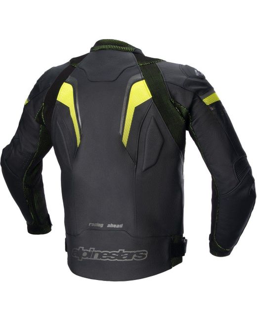 Alpinestars Motorradjacke GP Plus R V3 Rideknit Motorrad Lederjacke (mit Handschuhen, wasserdicht) in Multicolor für Herren