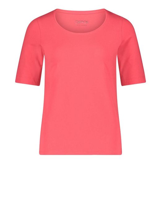 Cartoon Pink T- Shirt Kurz 1/2 Arm