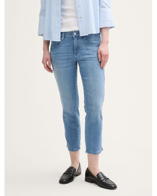 Tom Tailor Blue 7/8- TTALEXA Slim Jeans