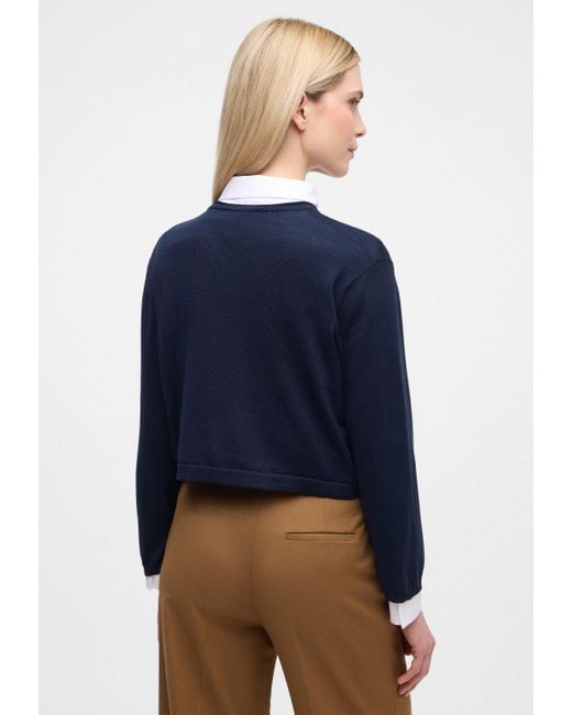 Eterna Blue Strickjacke
