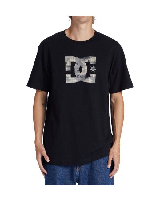 DC Shoes Shoes T-Shirt DC Star Fill in Black für Herren