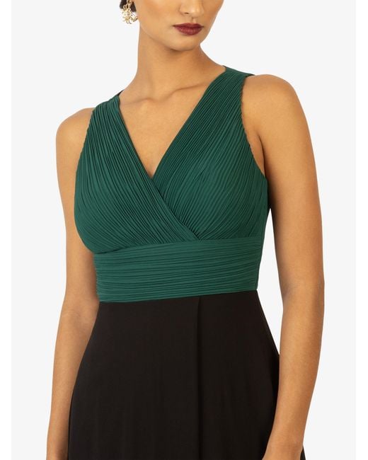 Kraimod Black Abendkleid im Zwei-Farben-Design