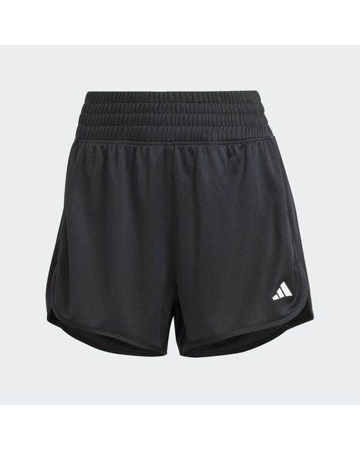 Adidas Originals Blue Shorts PACER KNIT HIGH (1-tlg)